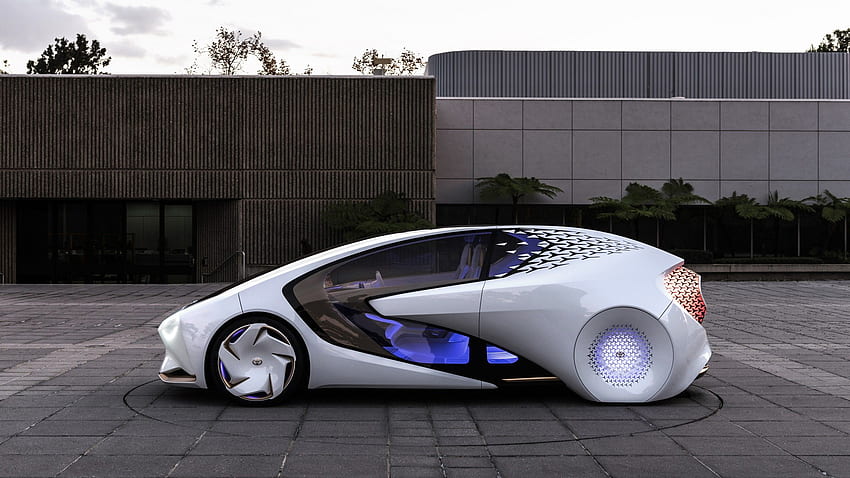 トヨタ コンセプト I、未来の車、自動運転車、クールな未来の車 高画質の壁紙