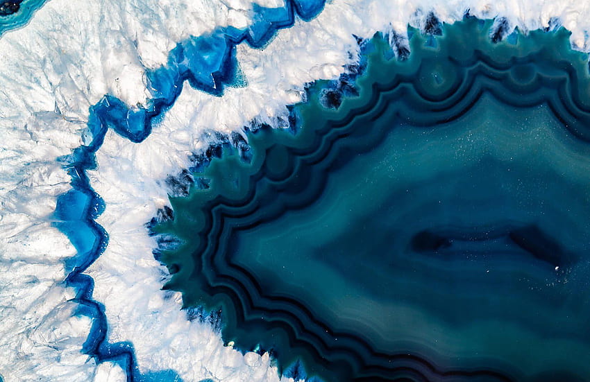 Achat . Blaues Mineraldesign, rosa Achat HD-Hintergrundbild