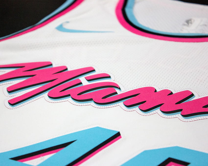 Miami Heat unveils pink 'Sunset Vice' uniforms
