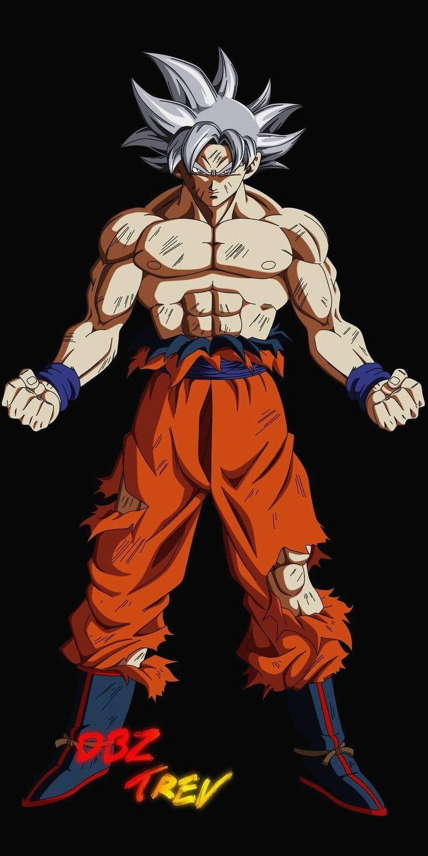 Goku Mastered Ultra Instinct - Dessin Goku Mastered, Ultra Instinct Silver Goku HD phone wallpaper