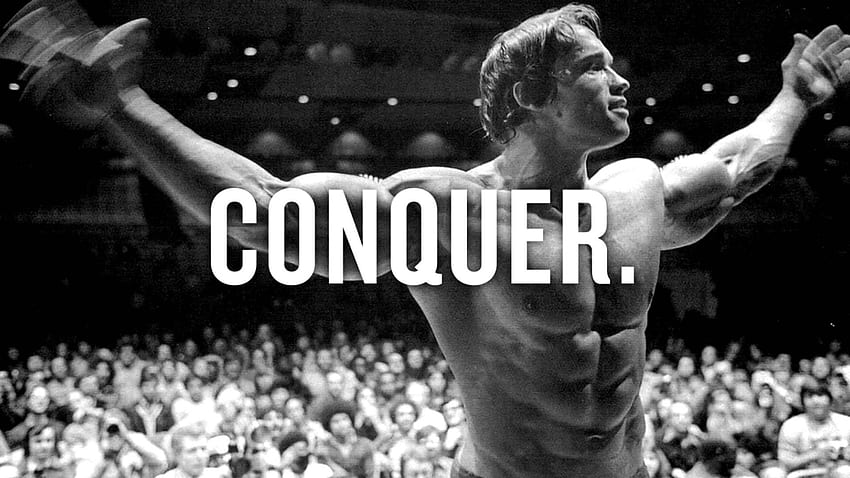 Best Aggressive Workout Motivation Music - Arnold Schwarzenegger Conquer - - - Tipp, Motivationsübung HD-Hintergrundbild