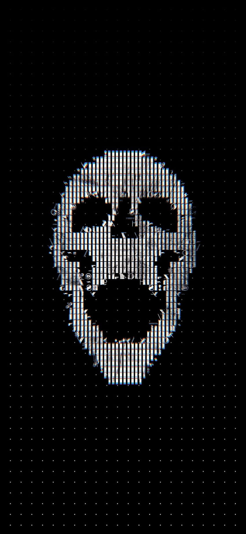 Hacker Skull - Génial Fond d'écran de téléphone HD