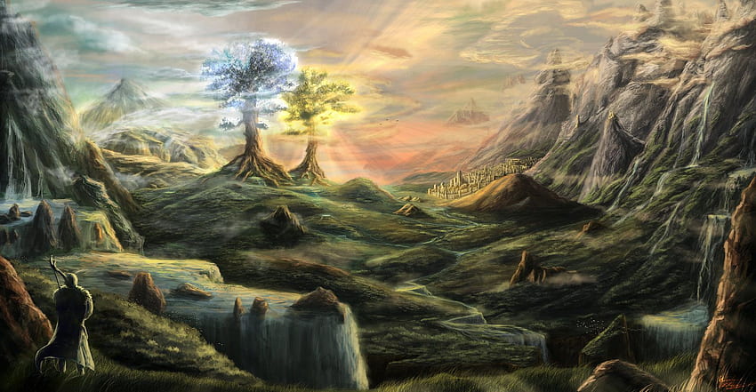Valinor. Valinor, Silmarillion Wallpaper HD