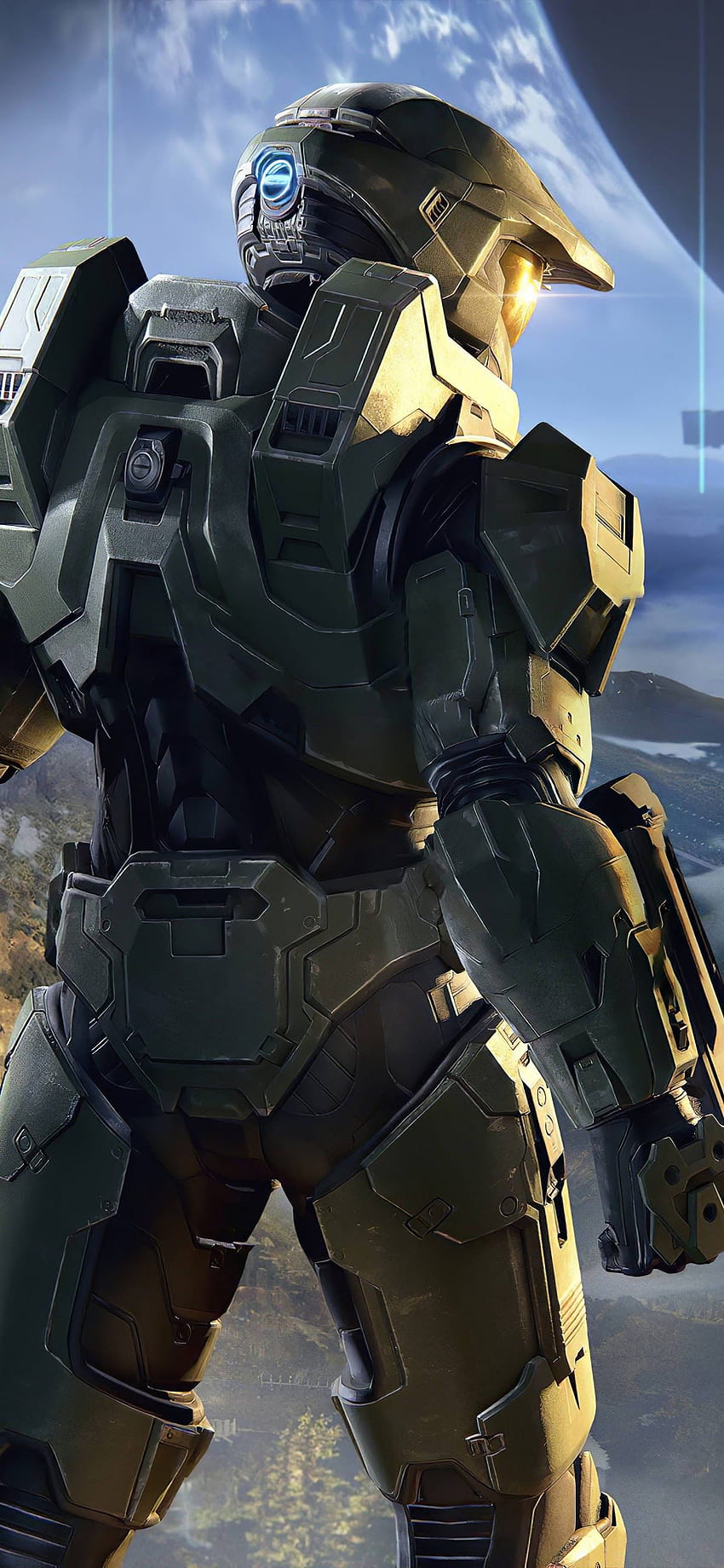 Mobile wallpaper Halo Helmet Video Game Master Chief Halo Infinite  1155979 download the picture for free