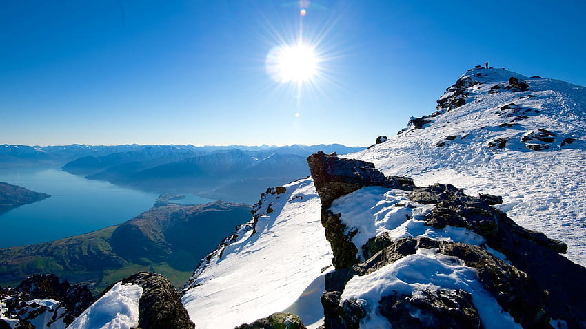 The Remarkables Kayak Alanı : Manzara ve Kayak Pisti HD duvar kağıdı