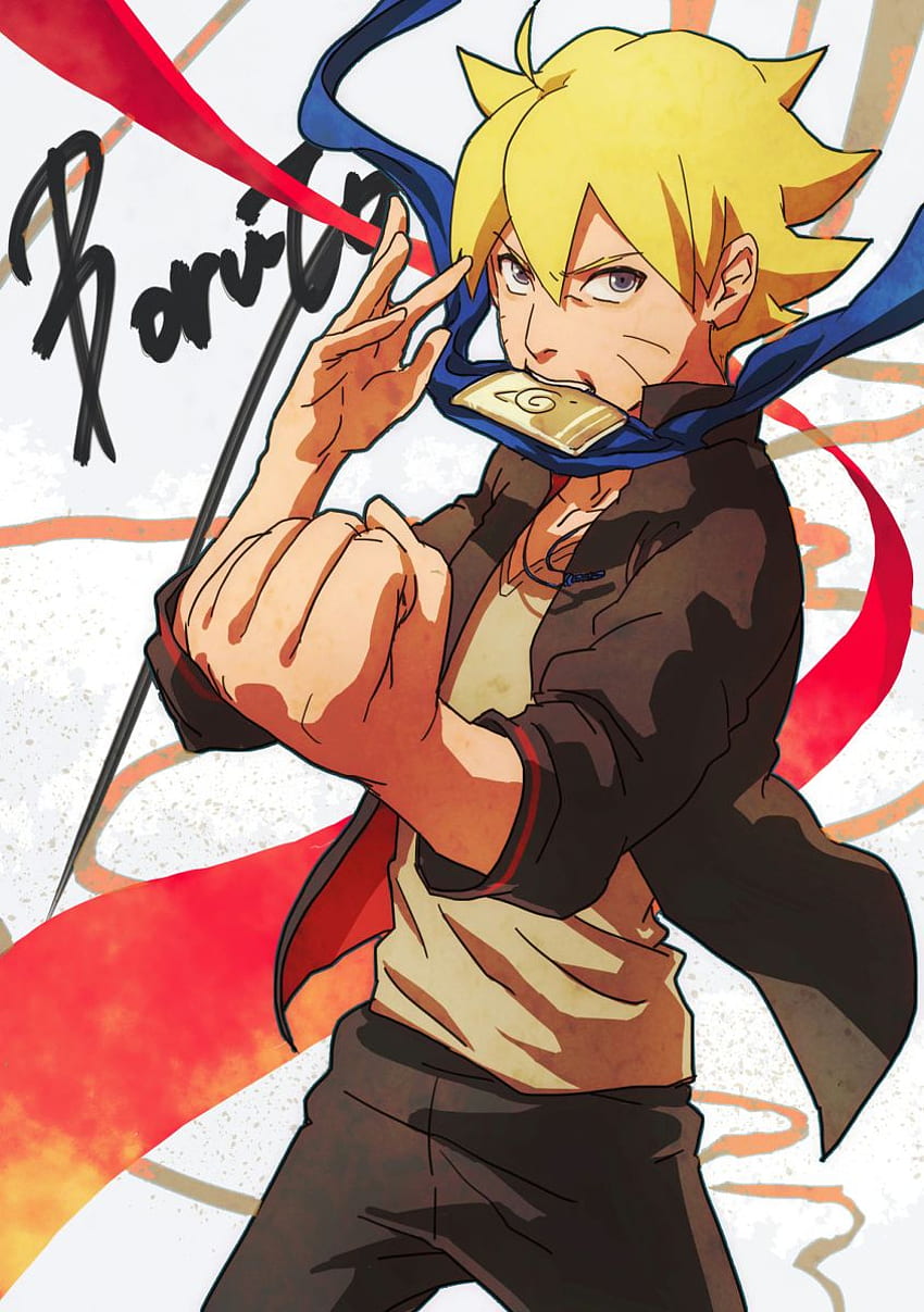 Boruto:Naruto Next GenerationBoruto (w/scar) by iEnniDESIGN on