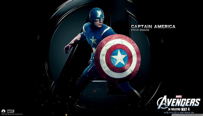 Capitan America Il primo vendicatore., Marvel Avengers 3D Sfondo HD