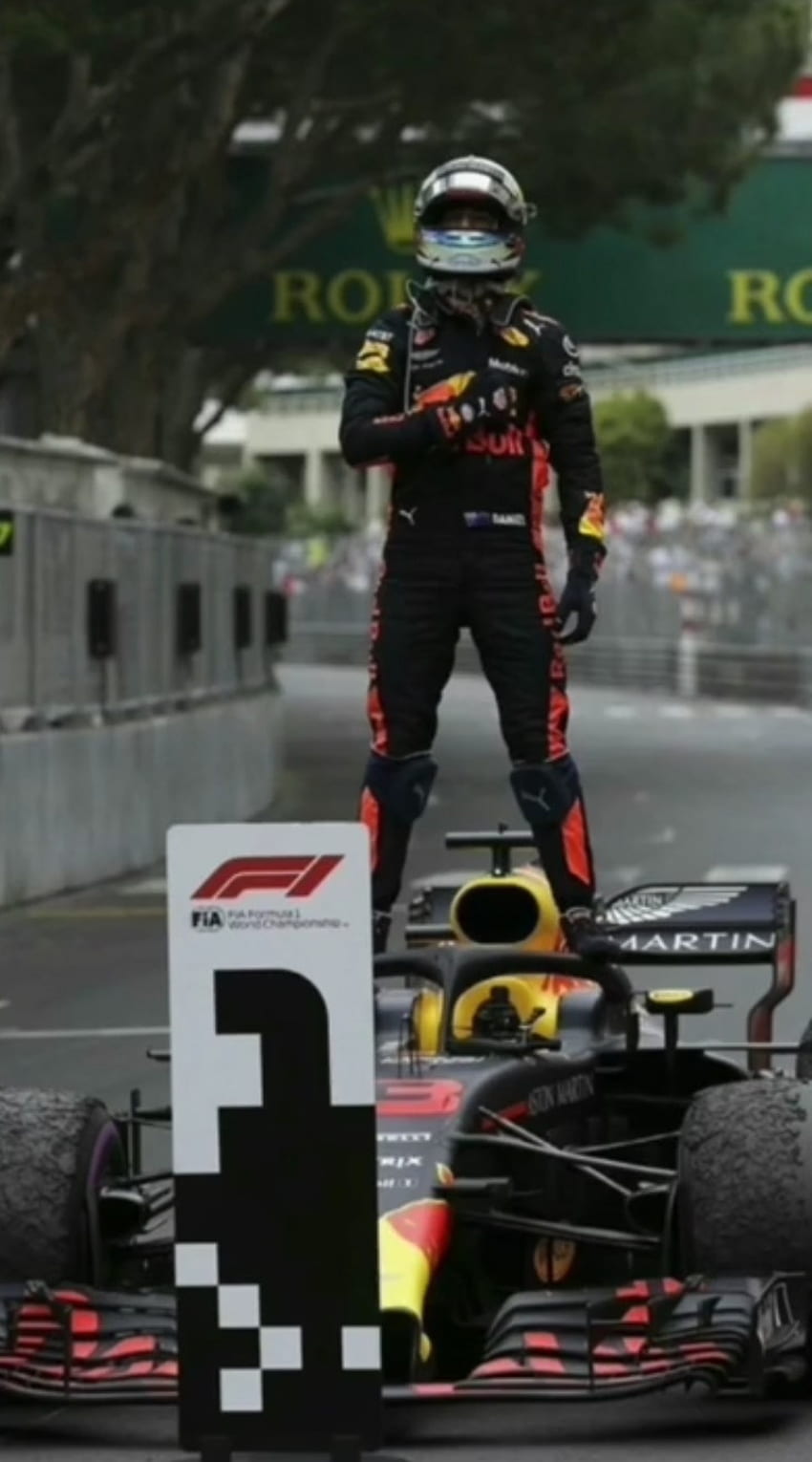 Max Verstappen Monaco, car, wheel HD phone wallpaper