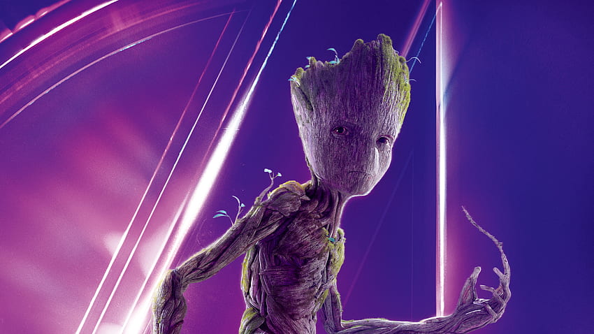 Marvel Groot de Guardian of the Galaxy fondo de pantalla