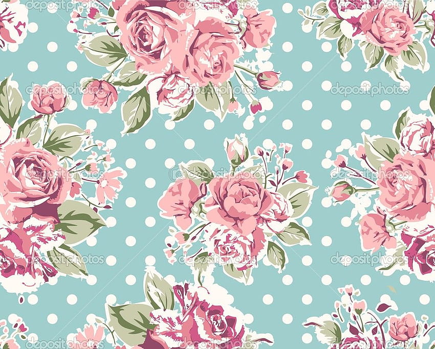 Floral Pattern Vector Vector Art & Graphics