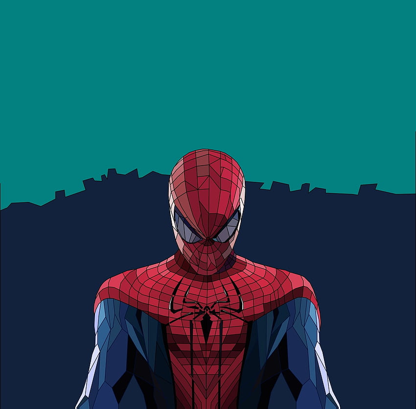 Spider-man, low poly, art HD wallpaper | Pxfuel