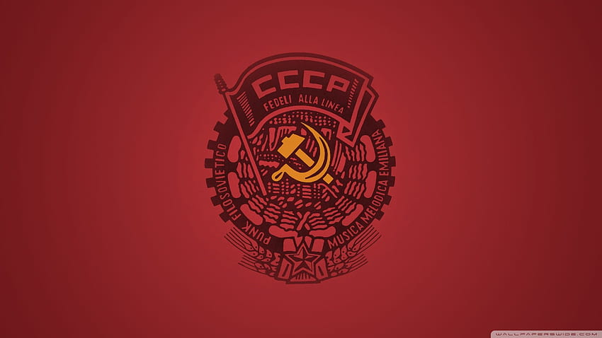 Soviet, Soviet Flag HD wallpaper