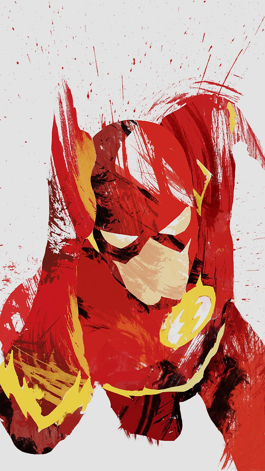 DC Comics Flash für iPhone X, 8, 7, 6 HD-Handy-Hintergrundbild