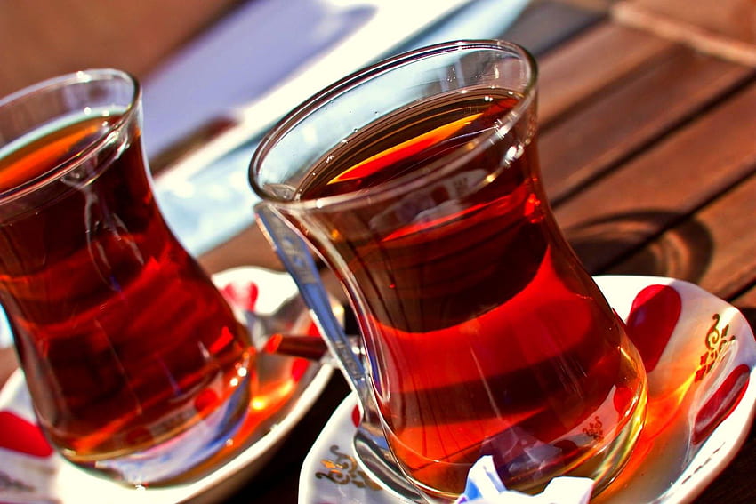 Невероятен турски чай и най-добрите места за пиене на чай в Анталия HD тапет
