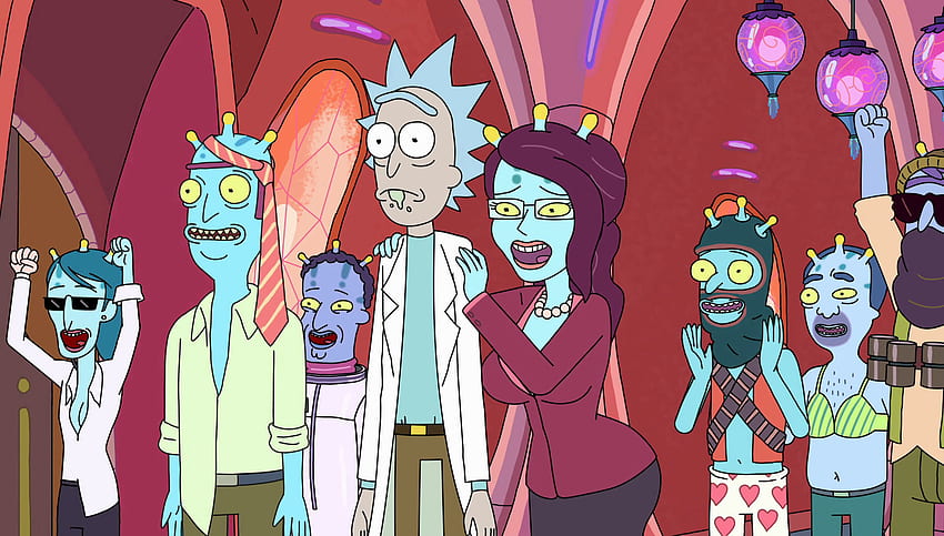 Autoerotische Assimilation. Rick und Morty, Rick und Morty Unkraut HD-Hintergrundbild
