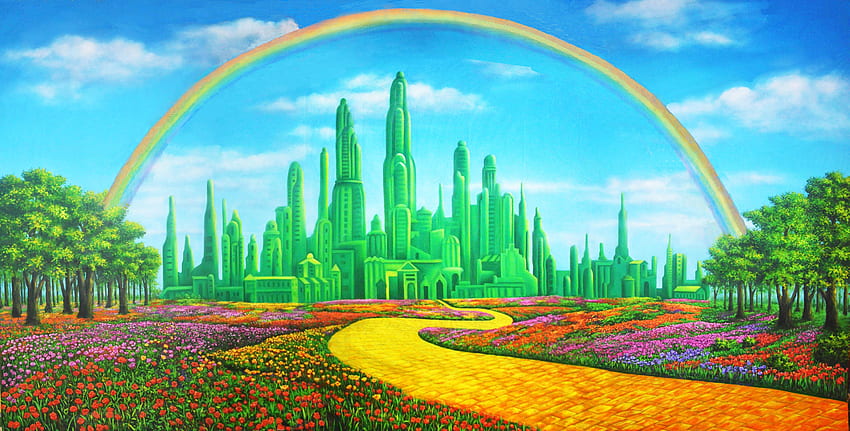 Wizard of Oz Emerald City Background (Page 1) HD wallpaper
