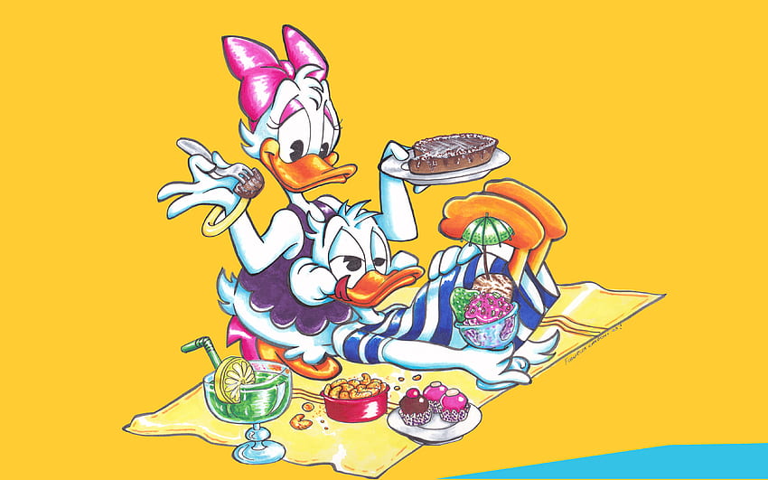 Minnie Mouse And Daisy Duck - Novocom.top, Donald and Daisy Duck HD wallpaper