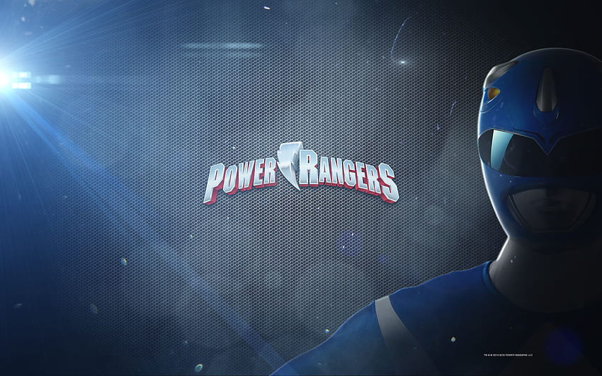 Power Rangers : Mighty Megaforce Blue. Fun HD wallpaper