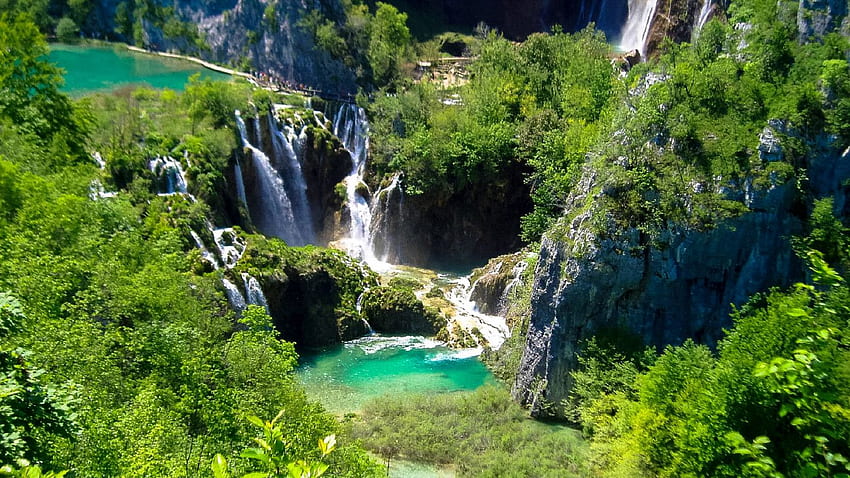 Lago de Plitvice, Tierra, HQ Lago de Plitvice. 2019, Parque Nacional de los Lagos de Plitvice fondo de pantalla