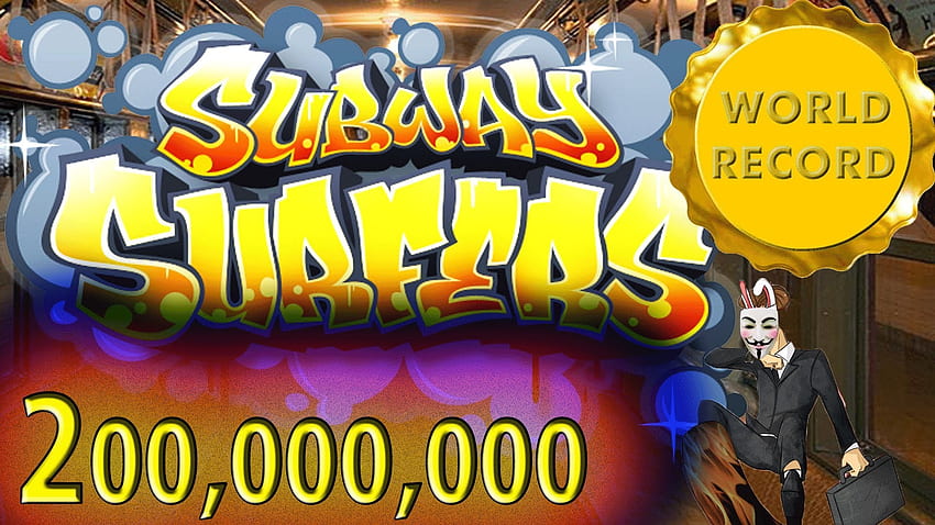 SUBWAY SURF GENIUS BOOK OF WORLD RECORD #geniusbookofworldrecord #subw