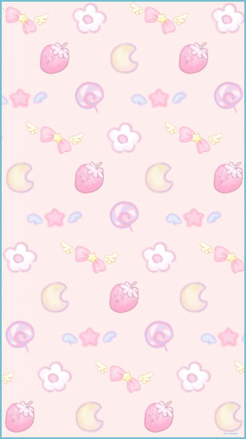 Free Kawaii Pastel Pink Background  Download in Illustrator EPS SVG  JPG PNG  Templatenet