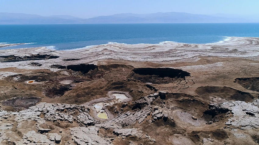 NOVA. Scientists Use Drones to Track Dead Sea Sinkholes. Season 46. Episode 7 HD wallpaper
