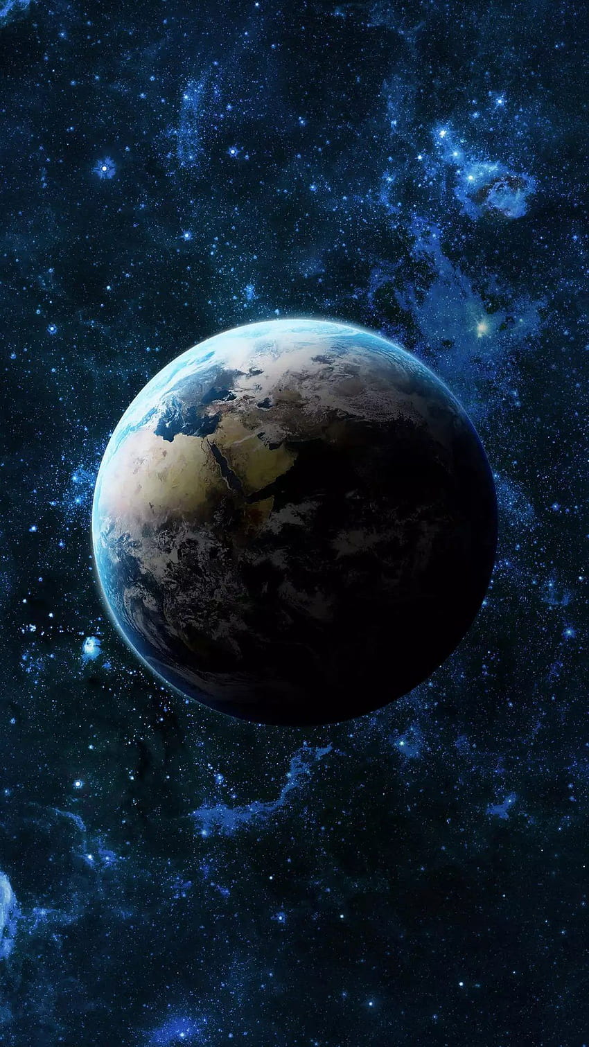 Lanskap Visi Luar Angkasa Alam Semesta Ultra Bumi. Pemandangan, latar belakang, Indah wallpaper ponsel HD