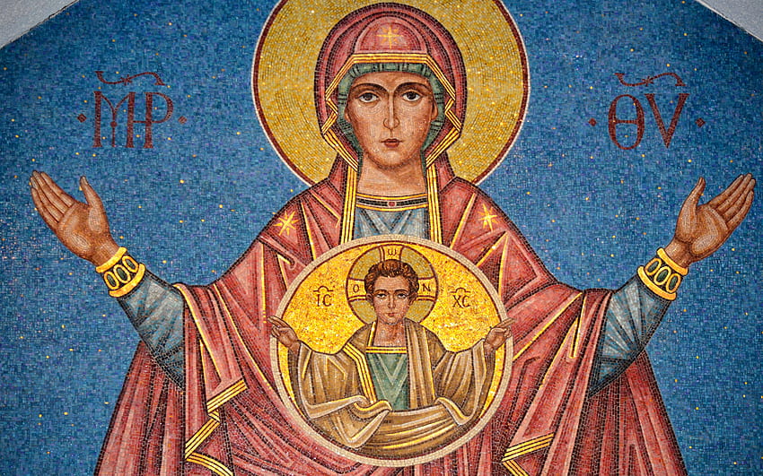 Maria und Jesus, Maria, Jungfrau, Jesus, Kind HD-Hintergrundbild