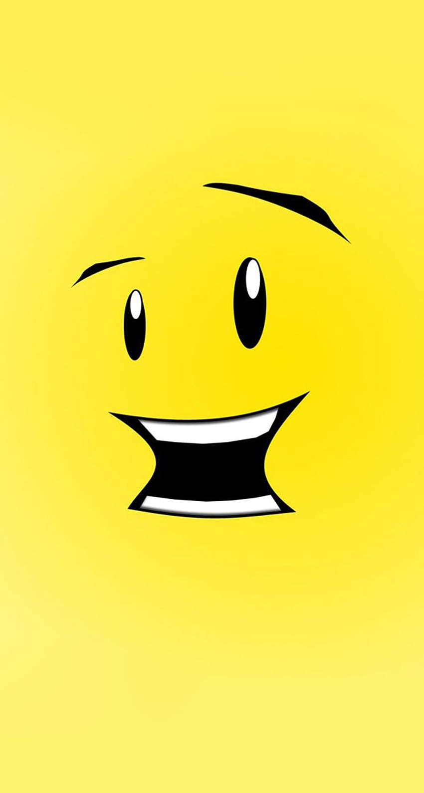 Divertente simpatico sorriso Cartoon iPhone S con cartoni animati carini e divertenti Sfondo del telefono HD