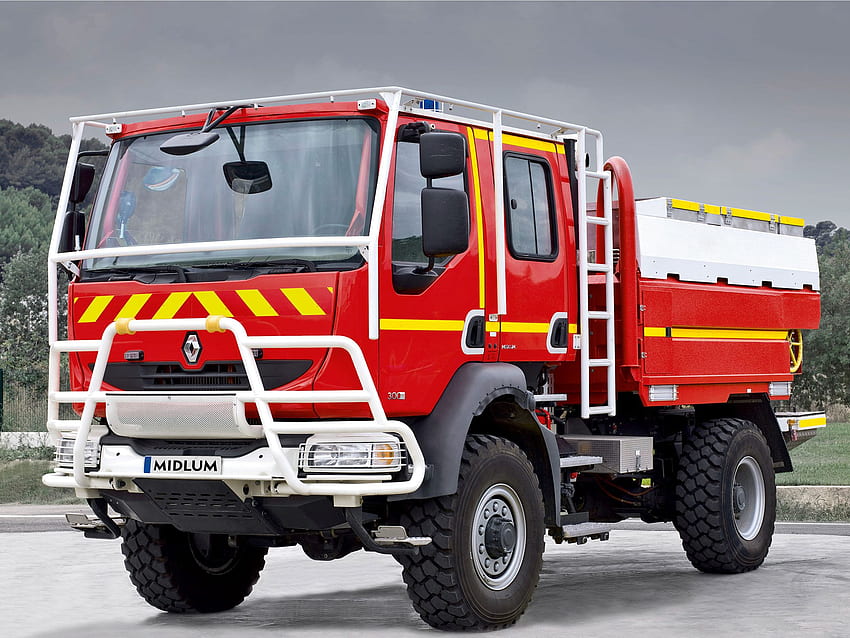 2006 Renault Midlum Crew Cab Firetruck HD Wallpaper Pxfuel