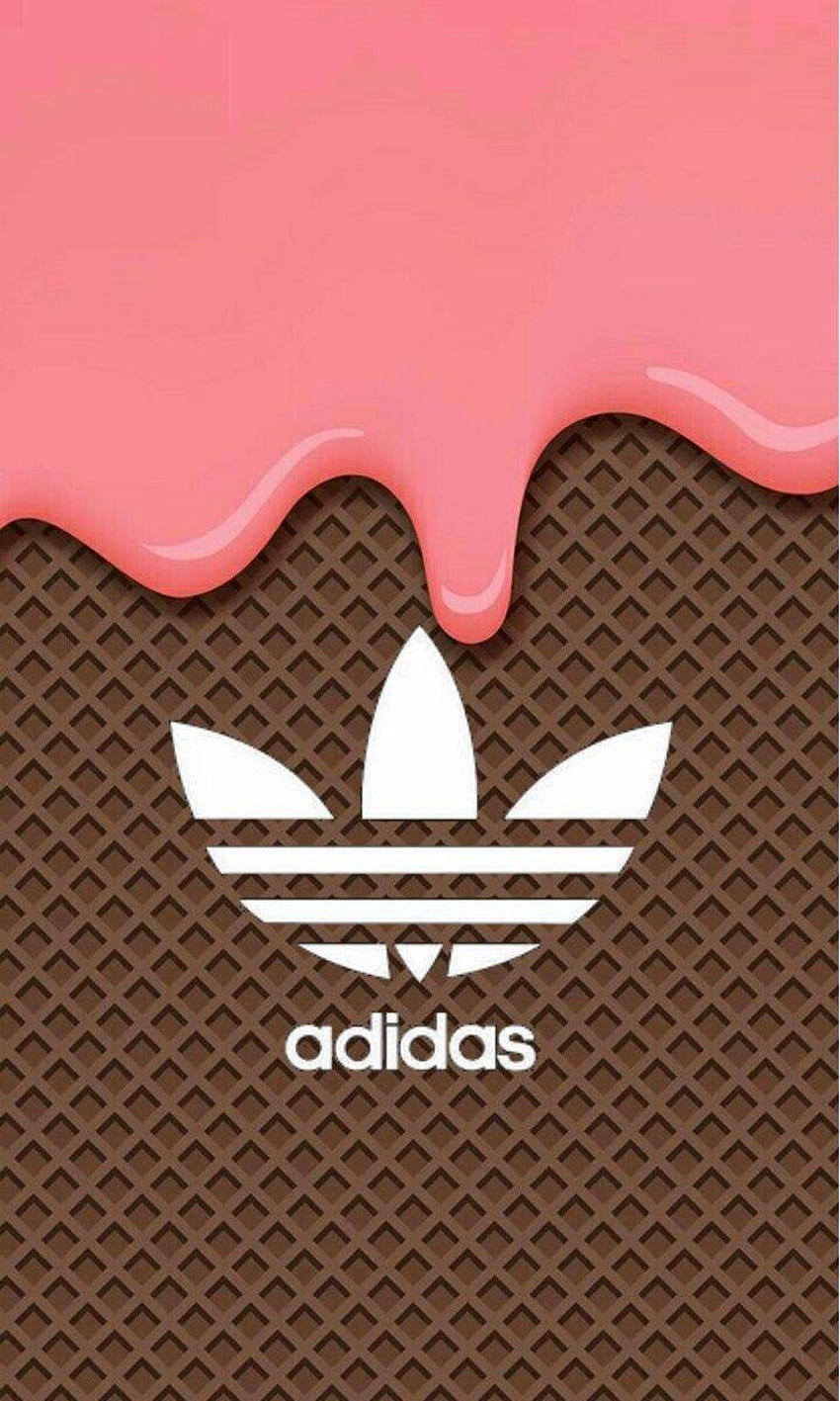 Pink Adidas HD phone wallpaper