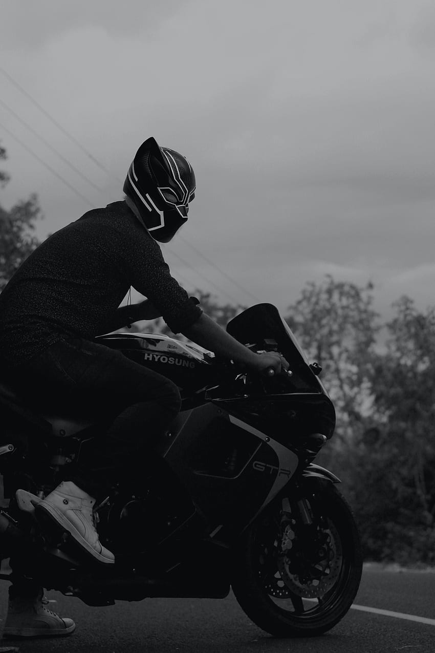 stok pengendara sepeda, panther hitam, sepeda motor wallpaper ponsel HD