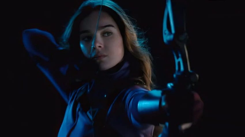 Nowy zestaw Hawkeye drażni Kate Bishop graną przez Hailee Steinfeld w akcji, Marvel Bishop Tapeta HD