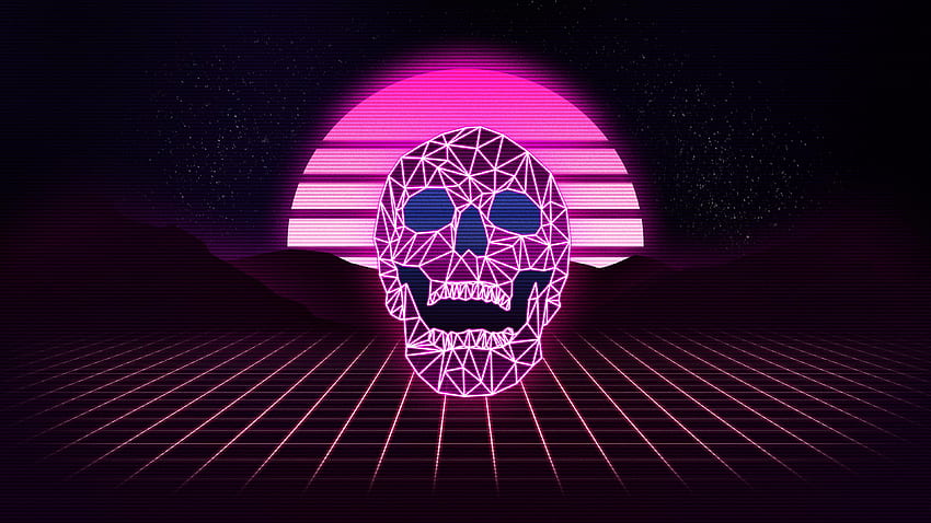 Made a inspired by the recent Rocket League post, feedback? : outrun, 80s Aesthetic HD wallpaper