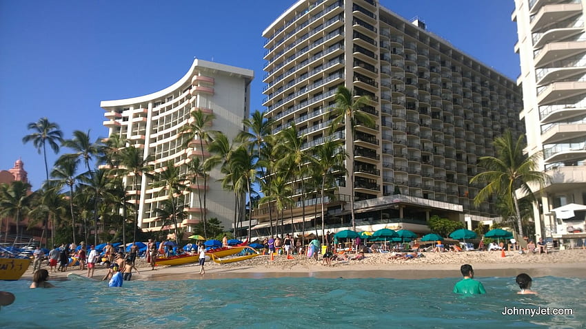 Powody, dla których warto zatrzymać się w Outrigger Waikiki na plaży, Waikiki na Hawajach Tapeta HD