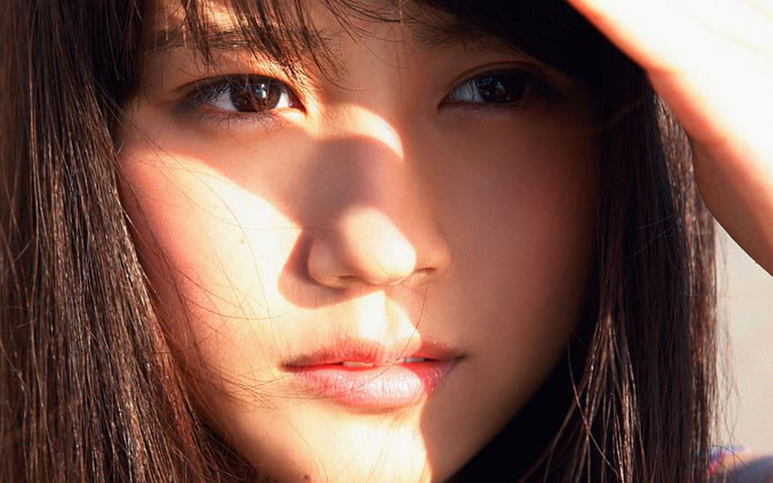 Arimura Kasumi Japon mignon visage de fille été Fond d'écran HD
