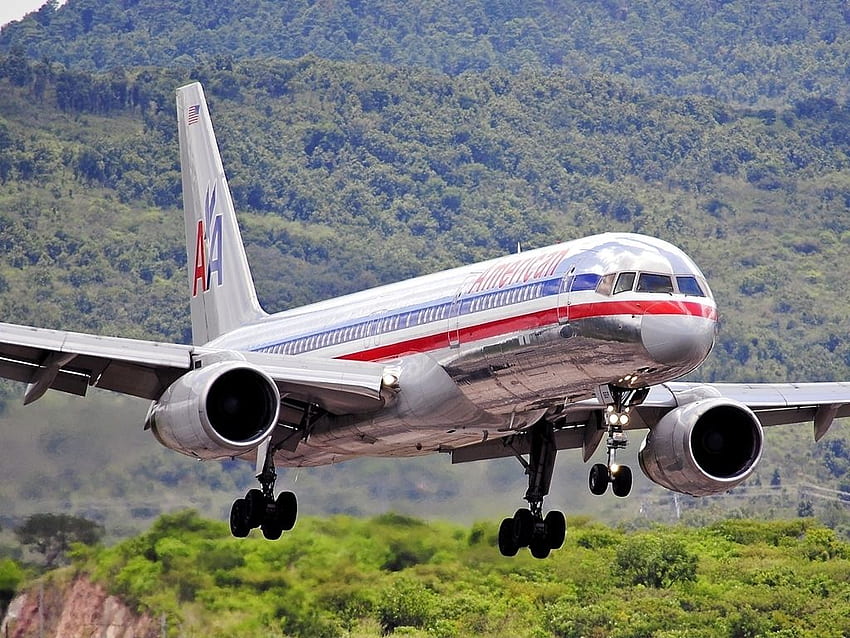 Boeing 757 223, American Airlines fondo de pantalla