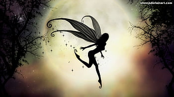 Fairy With Tattoo dark hair tattoo fairy light HD wallpaper  Peakpx