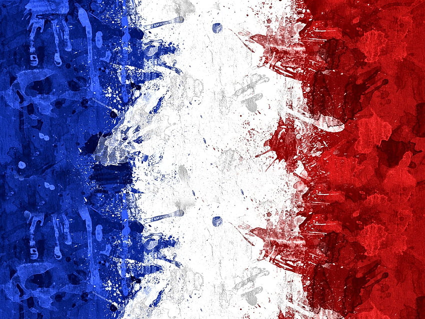 Bandeira de Paris, Bandeira da França papel de parede HD