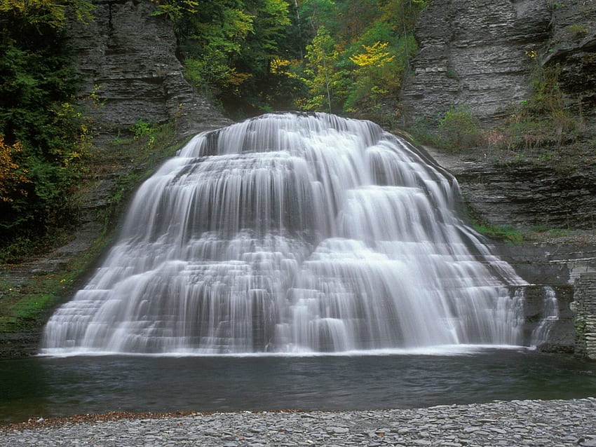 Lowers falls, cascadas, naturaleza fondo de pantalla