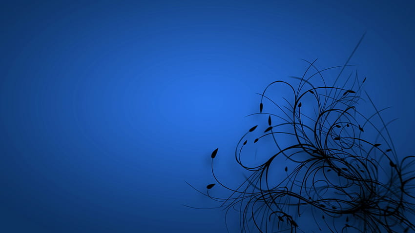 Croissance florale bleue Google Skins Croissance florale bleue Fond d'écran HD