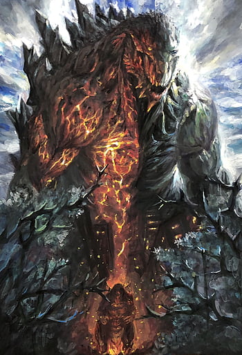 From the Godzilla anime GODZILLA: PLANET OF MONSTERS - now on NETFLIX | All  godzilla monsters, Godzilla, Godzilla wallpaper