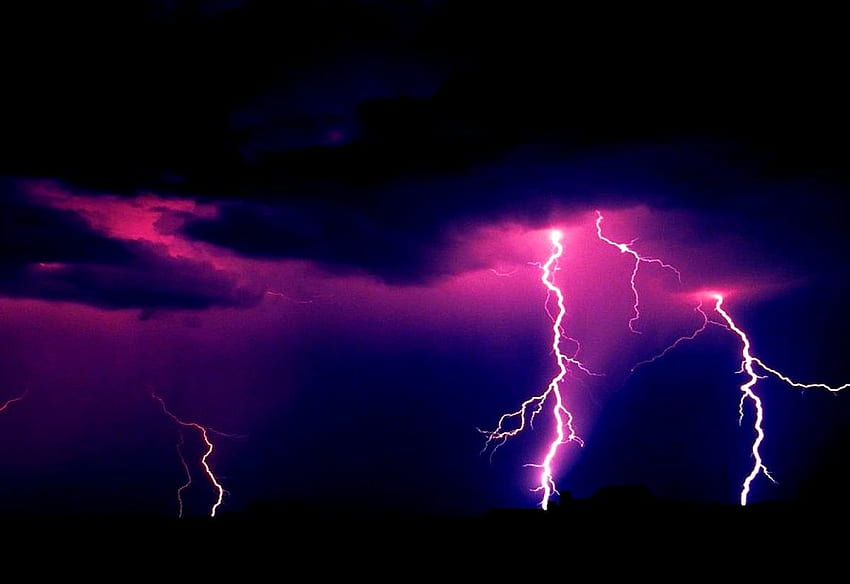 Dark Thunderstorm - , Dark Thunderstorm Background on Bat, Aesthetic Thunder HD wallpaper