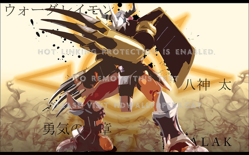 Battle 1, wargreymon, bonito, anime, digimon, HD wallpaper