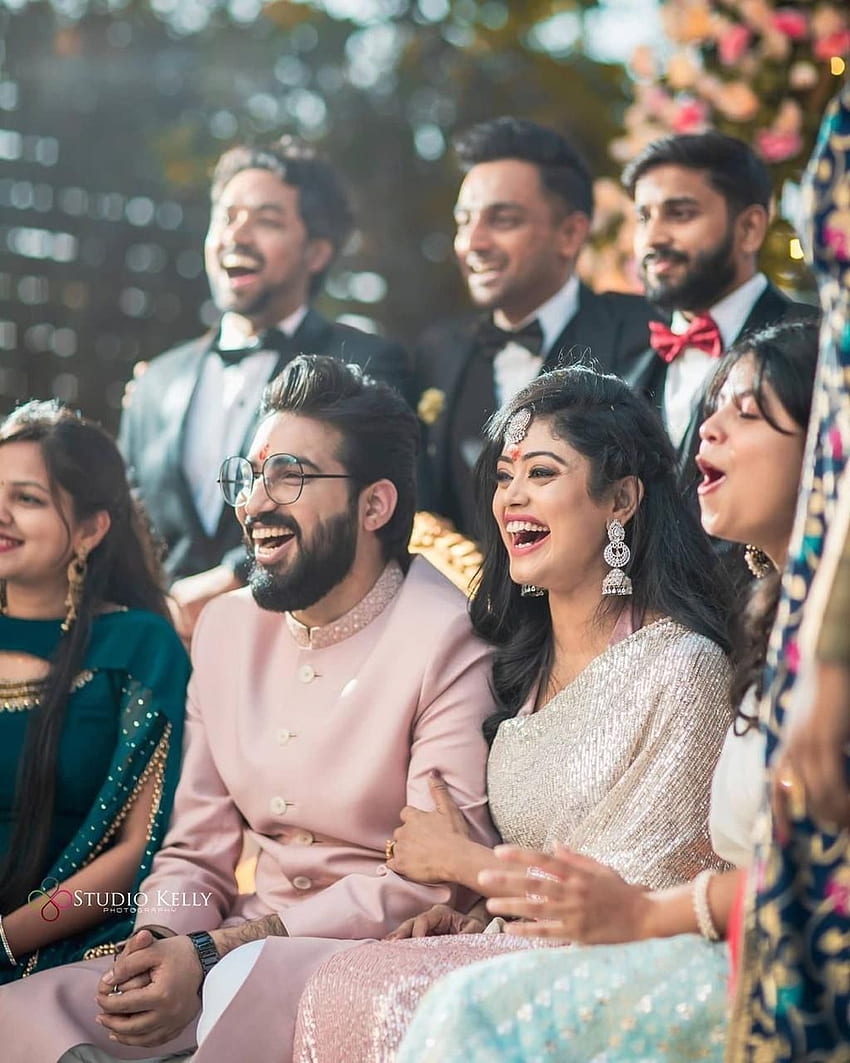 Bekhayali'nin ikilisi Sachet Tandon, Parampara Thakur nişanlandı. Gelin , Gelin, Geleneksel kıyafetler HD telefon duvar kağıdı