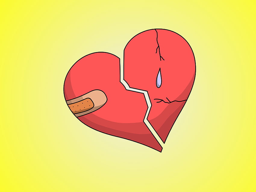 Broken Heart , , Broken Heart Cartoon HD wallpaper | Pxfuel