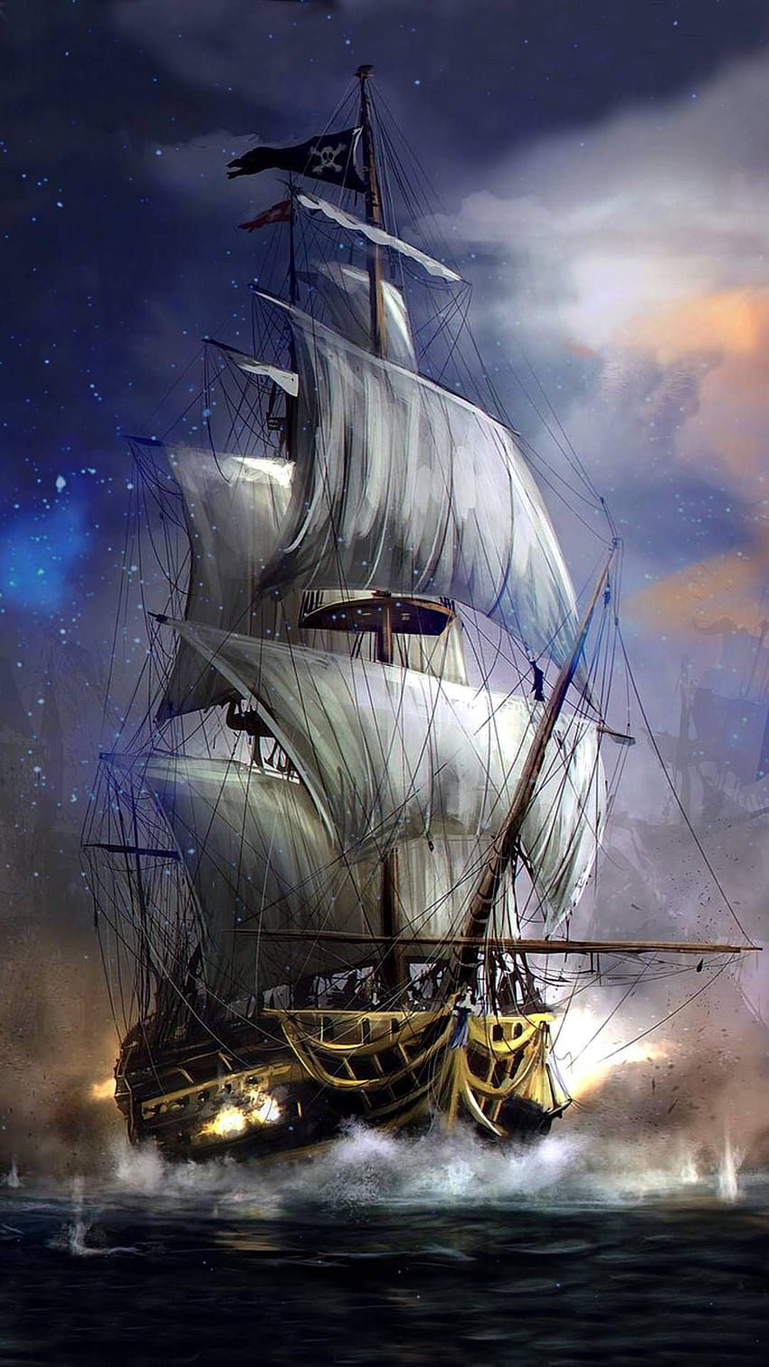 Navire Ship Mobile . Boat art, Ship paintings, Old sailing ships HD phone wallpaper