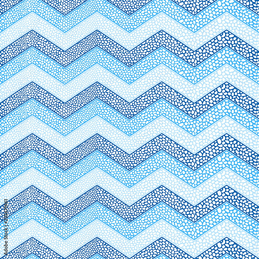 かわいい夏のシームレスなパターン。 青い線、ジグザグ。 海のイラスト。 アニメーション 。 ベクトルの背景。 明るいプリント。 株式ベクトル。 Adobe Stock、かわいい夏のパターン HD電話の壁紙