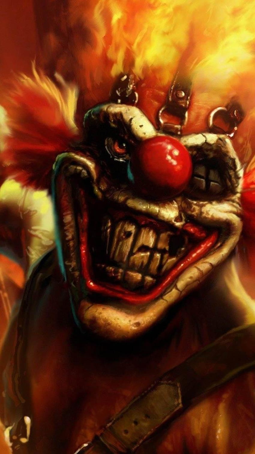 Killer Clown for Android, Crazy Clown HD phone wallpaper