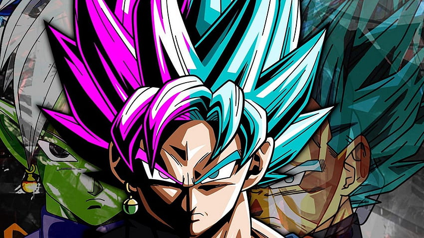 Goku Black, Goku vs Goku Black HD wallpaper